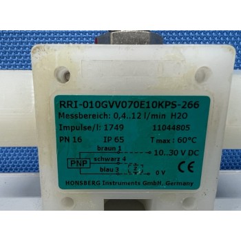 HONSBERG Instruments RRI-010GVV070E10KPS-266 Flow Meter